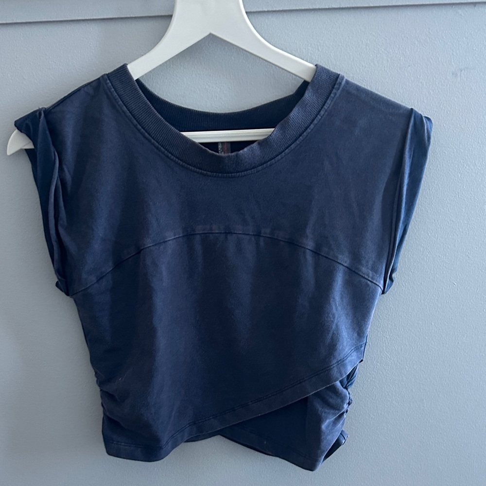 FP Movement by Free People Navy Crop Top